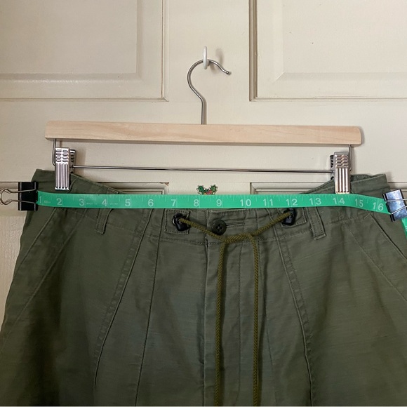 Needles Olive Green Cargo Pants M - Picture 4 of 11